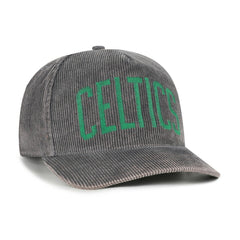 Boston Celtics '47 Reclaim Snow Wash Corduroy Adjustable Hitch Hat Charcoal | 47 brand outlet