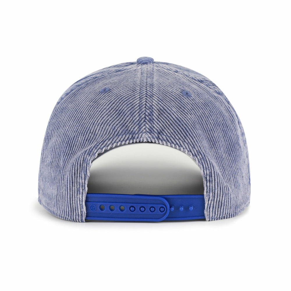 New York Knicks '47 Reclaim Snow Wash Corduroy Adjustable Hitch Hat Blue | 47 brand