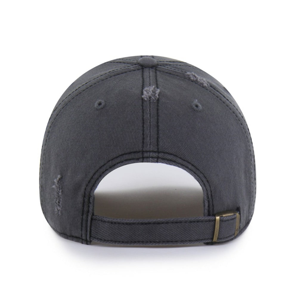 Chicago Blackhawks '47 Weathered Clean Up Adjustable Hat - Charcoal - NHL 203536497