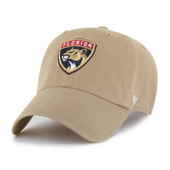 Florida Panthers '47 Logo Clean Up Adjustable Hat - Khaki - NHL 203536512