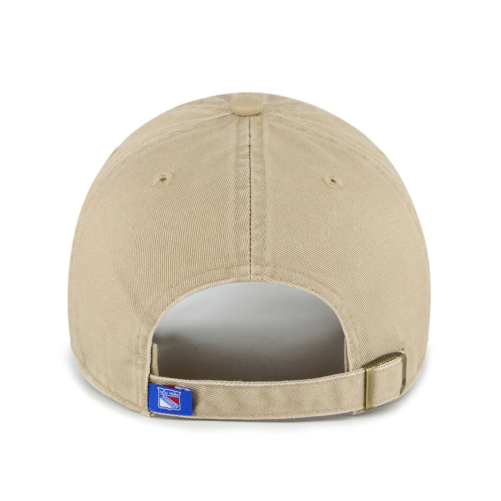New York Rangers '47 Logo Clean Up Adjustable Hat - Khaki - NHL 203536514