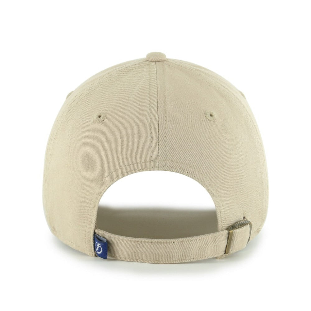 Tampa Bay Lightning '47 Logo Clean Up Adjustable Hat - Khaki - NHL 203536518