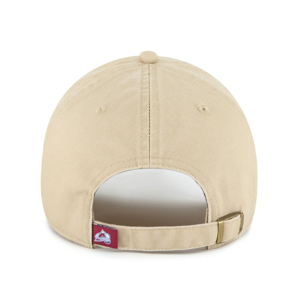 Colorado Avalanche '47 Logo Clean Up Adjustable Hat - Khaki - NHL 203536524