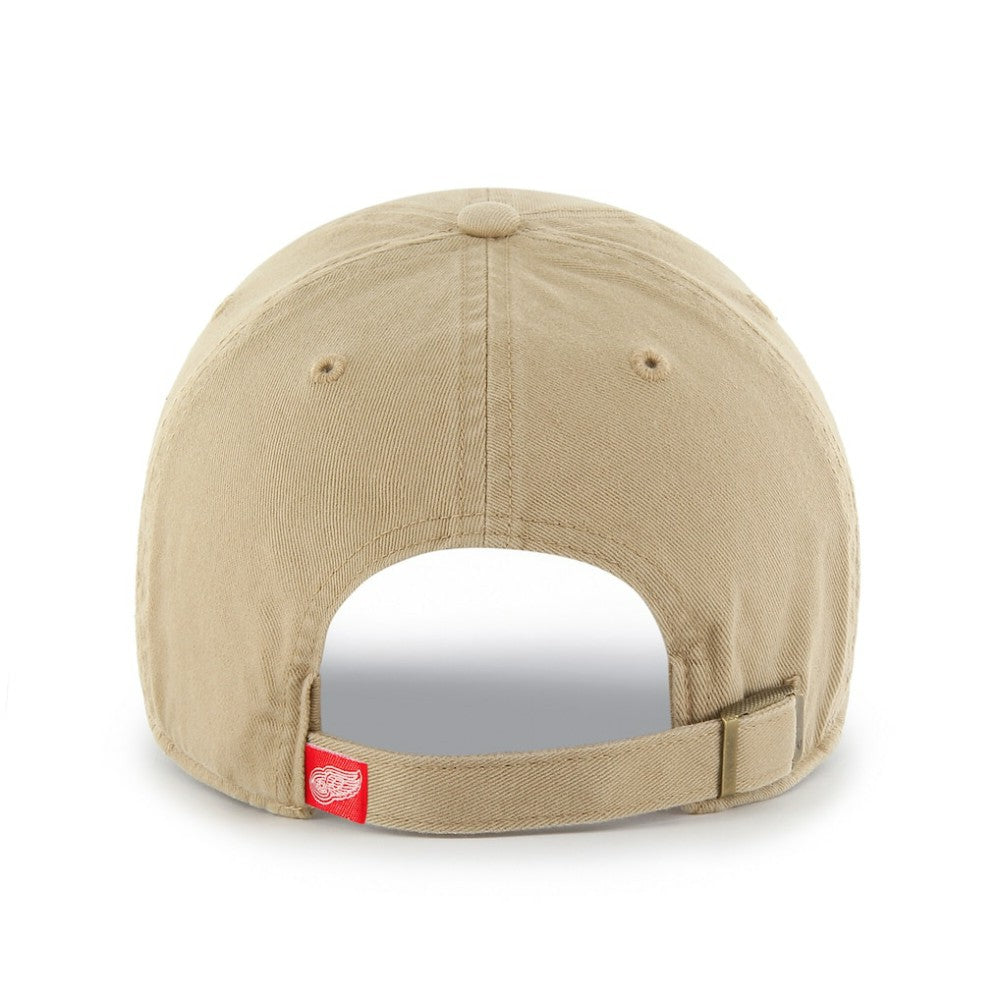 Detroit Red Wings '47 Logo Clean Up Adjustable Hat - Khaki - NHL 203536527