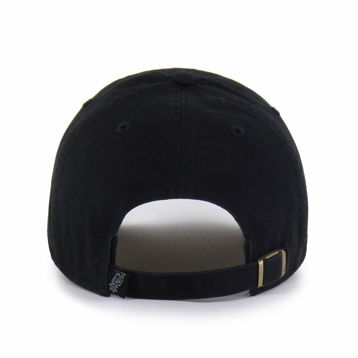 San Antonio Spurs '47 Black on Black Clean Up Adjustable Hat | 47 brand online