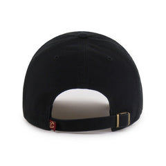 Cleveland Cavaliers '47 Black on Black Clean Up Adjustable Hat | 47 brand Lifestyle
