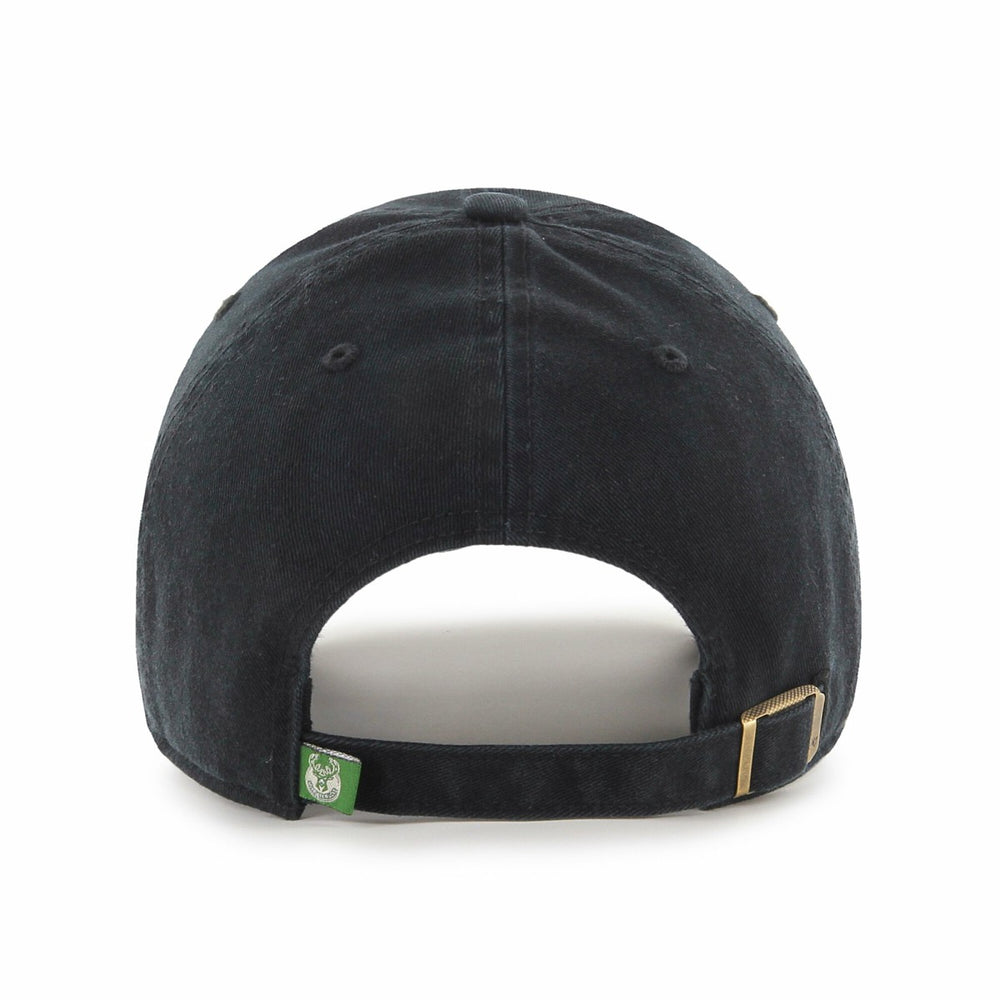 Milwaukee Bucks '47 Black on Black Clean Up Adjustable Hat | 47 brand online