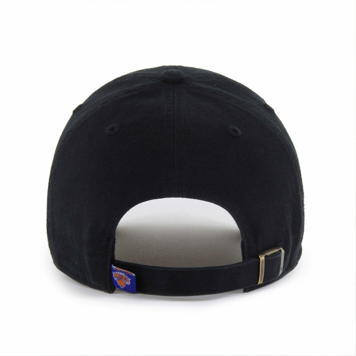 New York Knicks '47 Black on Black Clean Up Adjustable Hat | 47 brand