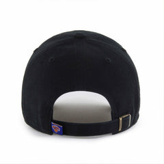 New York Knicks '47 Black on Black Clean Up Adjustable Hat | 47 brand