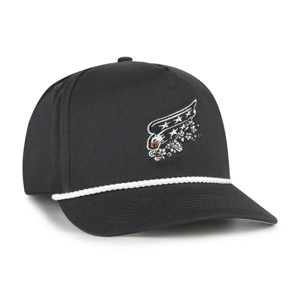 Washington Capitals '47 Cherry Blossom Rope Hitch Adjustable Hat - Charcoal - NHL 203536563