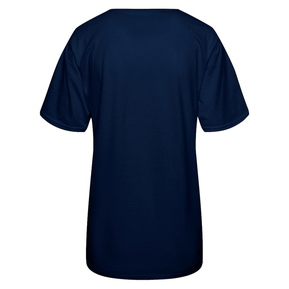 Dallas Cowboys Women's 'Tis The Season Boots T-Shirt Navy