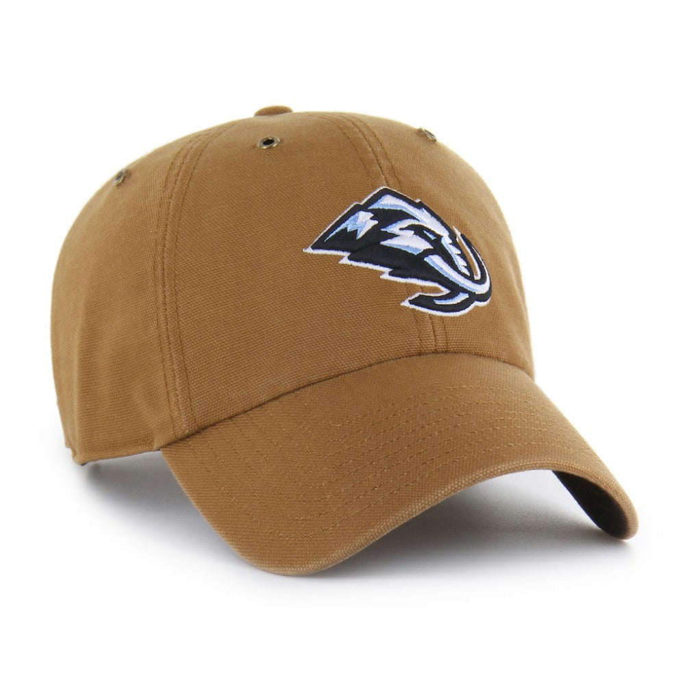 Utah Mammoth Carhartt x '47 Clean Up Adjustable Hat - Brown - NHL 203538714