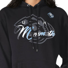 Utah Mammoth G-III 4Her by Carl Banks Shadow Logo Fleece Pullover Hoodie - Black - NHL 203538747