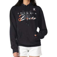Anaheim Ducks G-III 4Her by Carl Banks Shadow Logo Fleece Pullover Hoodie - Black - NHL 203538752
