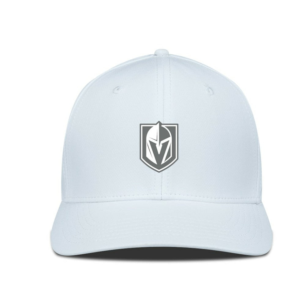 Vegas Golden Knights Levelwear Rise Slate & Snow Structured Flex Hat - White - NHL 203538999