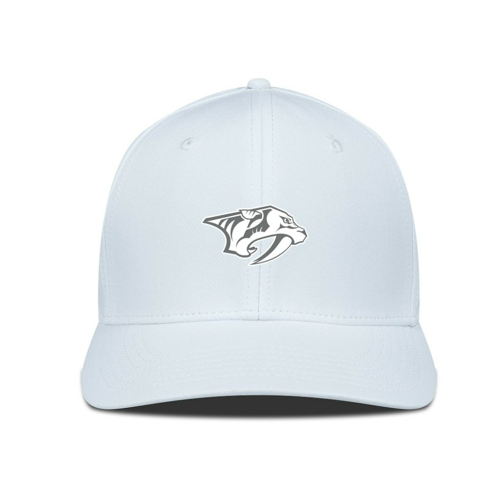 Nashville Predators Levelwear Rise Slate & Snow Structured Flex Hat - White - NHL 203539009