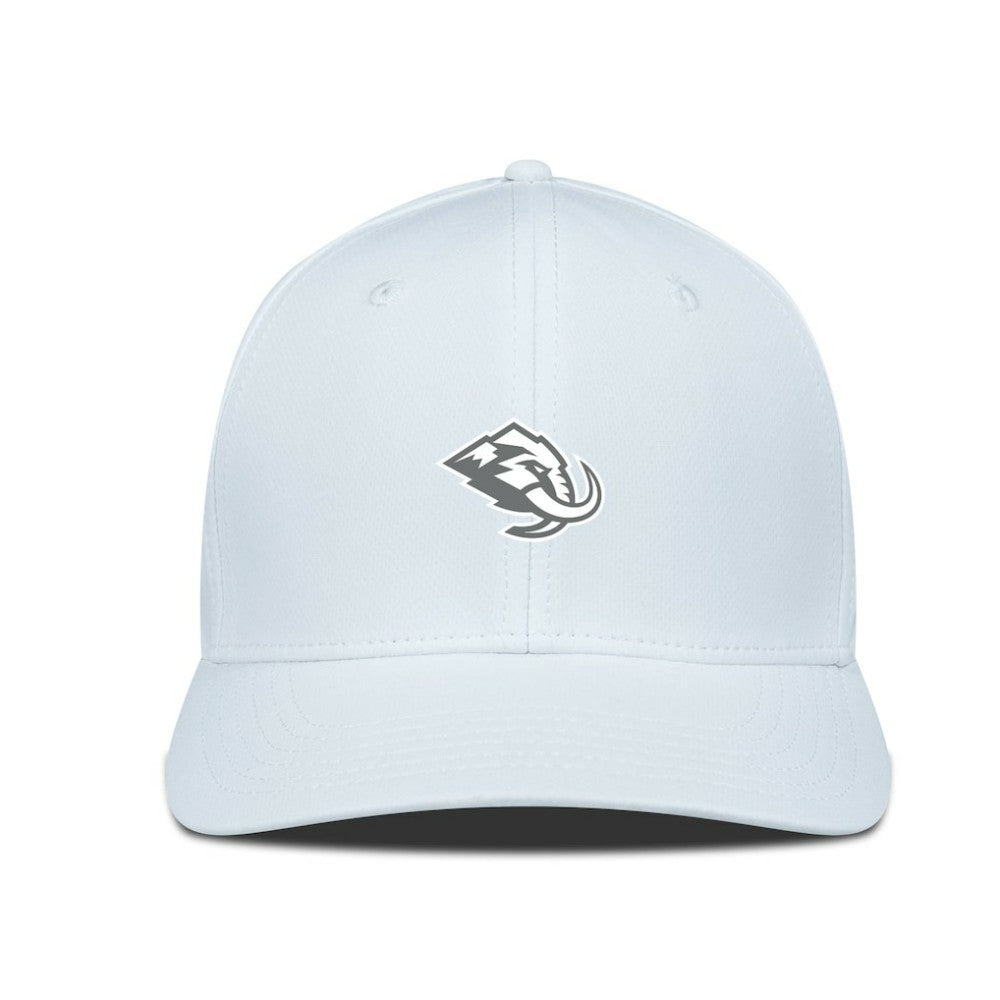 Utah Mammoth Levelwear Rise Slate & Snow Structured Flex Hat - White - NHL 203539015