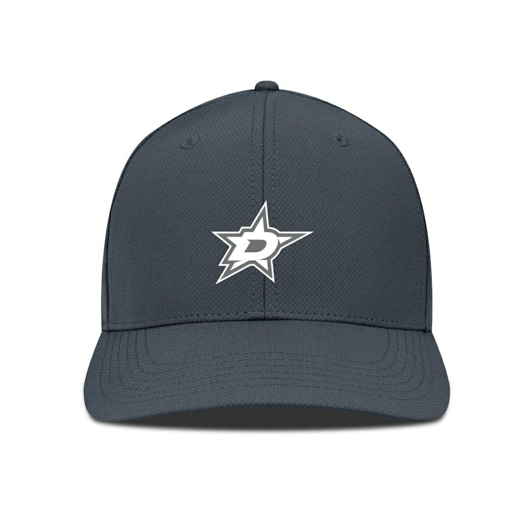 Dallas Stars Levelwear Rise Slate & Snow Structured Flex Hat - Charcoal - NHL 203539032