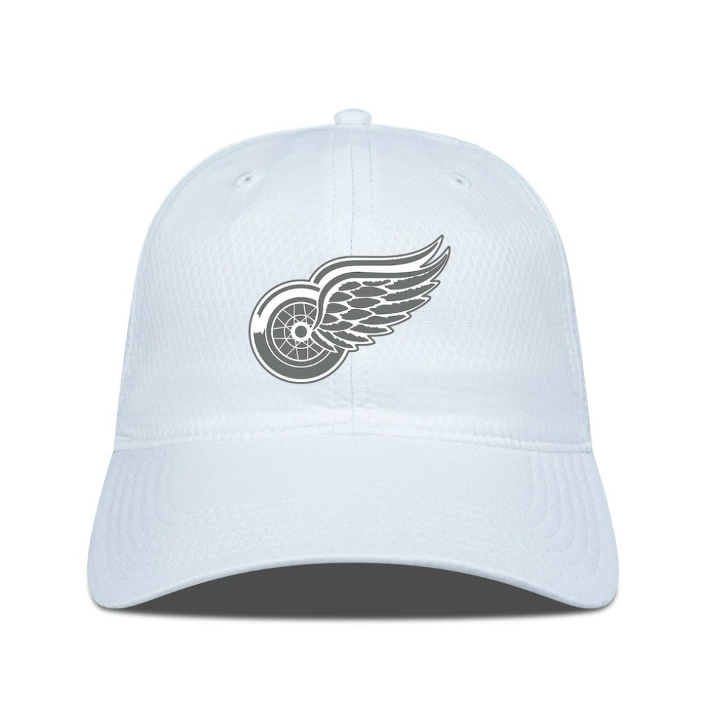 Detroit Red Wings Levelwear Matrix Slate & Snow Unstructured Adjustable Hat - White - NHL 203539040