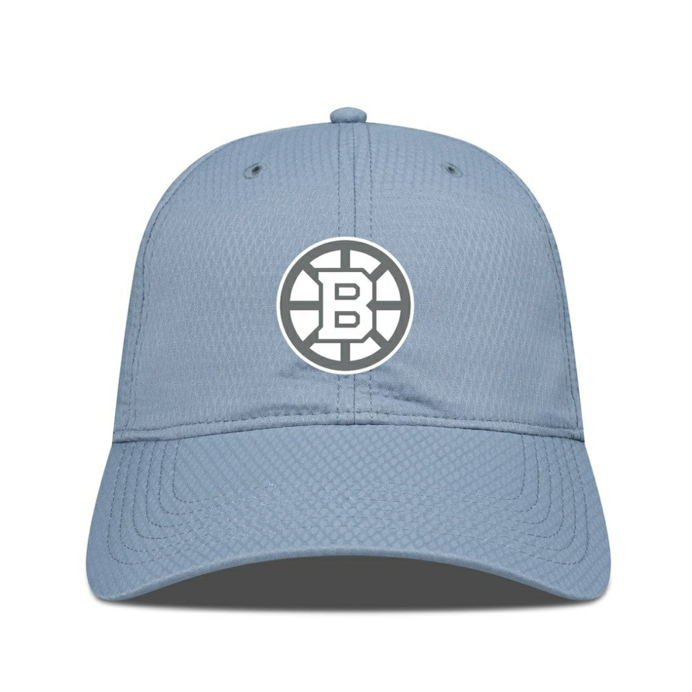 Boston Bruins Levelwear Matrix Slate & Snow Unstructured Adjustable Hat - Blue - NHL 203539042