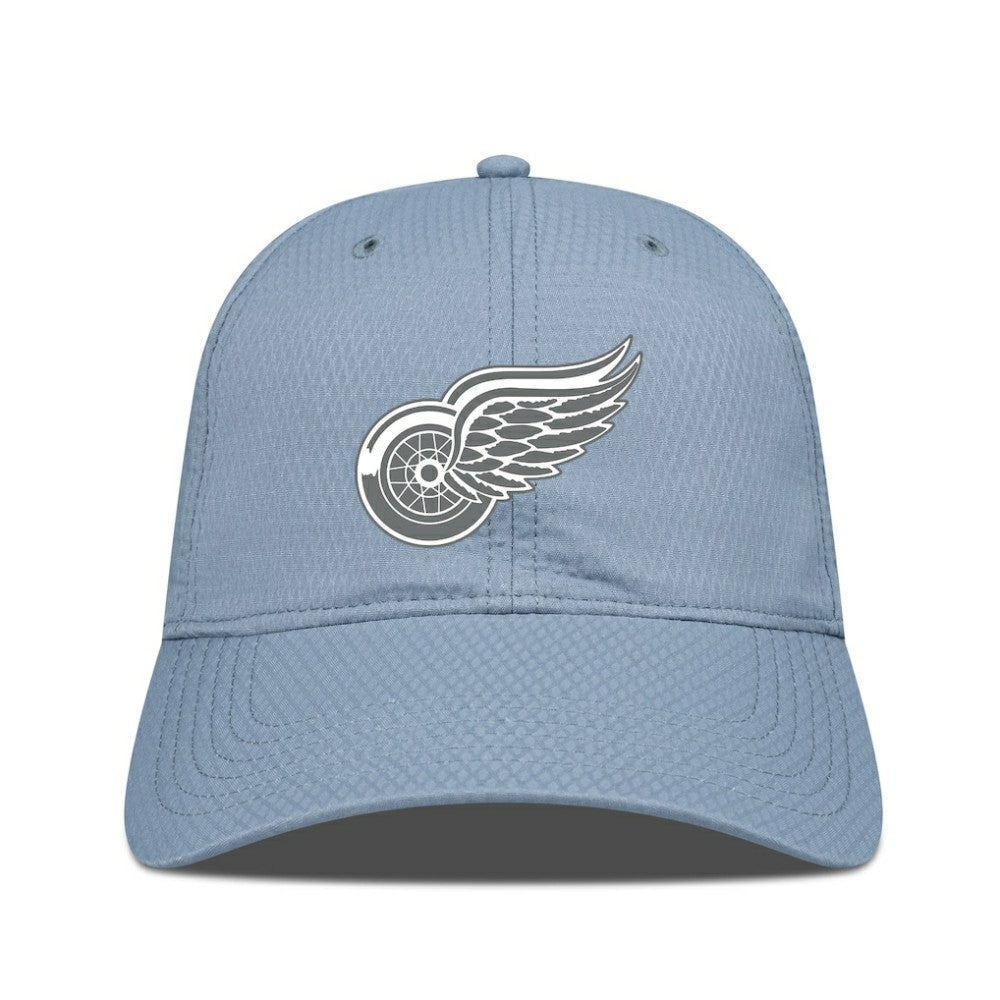Detroit Red Wings Levelwear Matrix Slate & Snow Unstructured Adjustable Hat - Blue - NHL 203539048