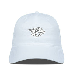 Nashville Predators Levelwear Matrix Slate & Snow Unstructured Adjustable Hat - White - NHL 203539057