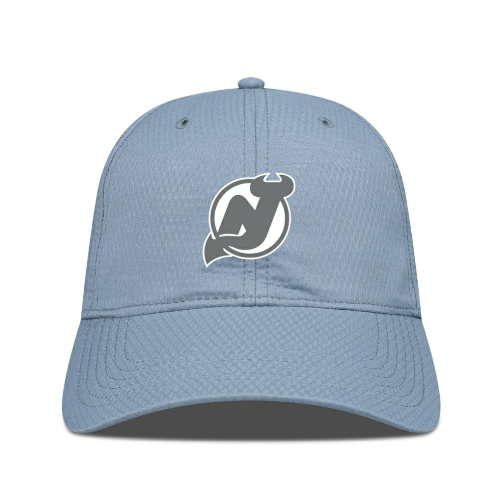 New Jersey Devils Levelwear Matrix Slate & Snow Unstructured Adjustable Hat - Blue - NHL 203539062