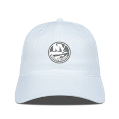 New York Islanders Levelwear Matrix Slate & Snow Unstructured Adjustable Hat - White - NHL 203539064