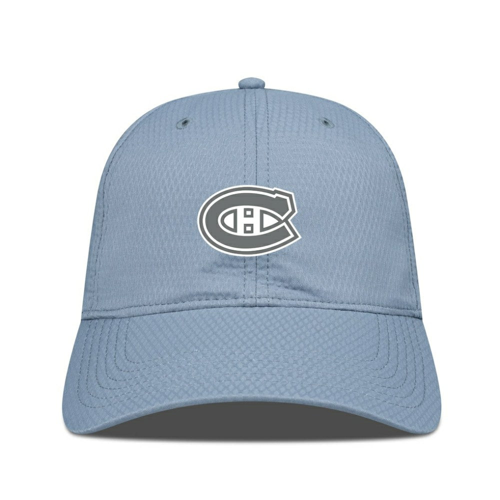 Montreal Canadiens Levelwear Matrix Slate & Snow Unstructured Adjustable Hat - Blue - NHL 203539066
