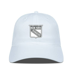 New York Rangers Levelwear Matrix Slate & Snow Unstructured Adjustable Hat - White - NHL 203539069