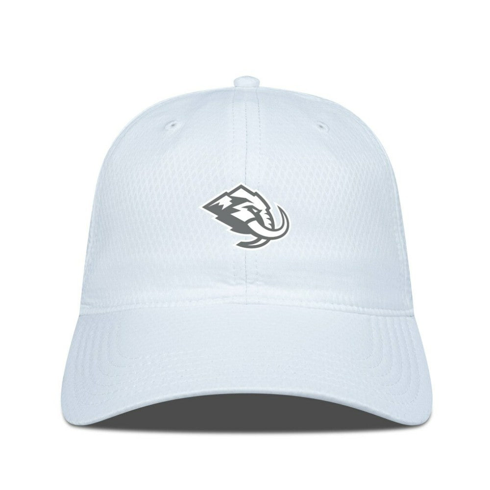 Utah Mammoth Levelwear Matrix Slate & Snow Unstructured Adjustable Hat - White - NHL 203539094