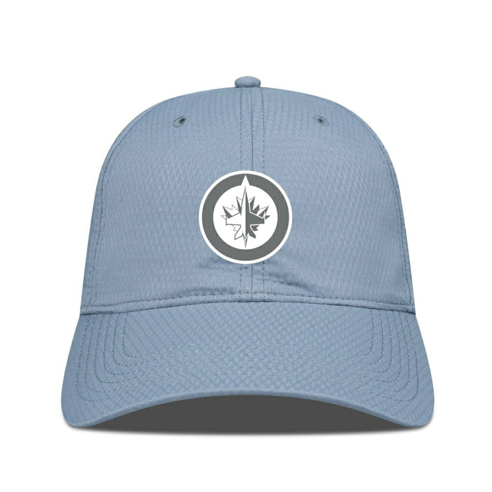 Winnipeg Jets Levelwear Matrix Slate & Snow Unstructured Adjustable Hat - Blue - NHL 203539095