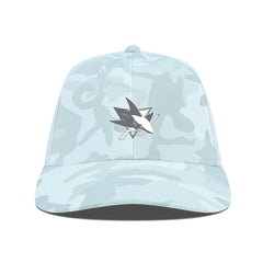 San Jose Sharks Levelwear Clash Slate & Snow Meshback Flex Hat - Camo - NHL 203539106