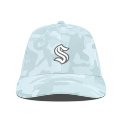 Seattle Kraken Levelwear Clash Slate & Snow Meshback Flex Hat - Camo - NHL 203539107