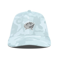 Columbus Blue Jackets Levelwear Clash Slate & Snow Meshback Flex Hat - Camo - NHL 203539117