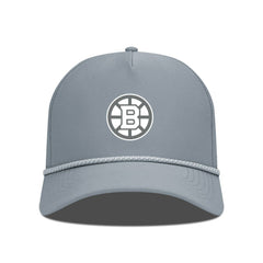 Boston Bruins Levelwear Gordon Slate & Snow Rope Adjustable Hat - Gray - NHL 203539128