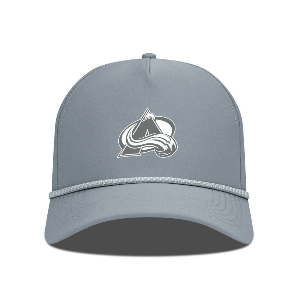 Colorado Avalanche Levelwear Gordon Slate & Snow Rope Adjustable Hat - Gray - NHL 203539130