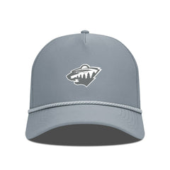 Minnesota Wild Levelwear Gordon Slate & Snow Rope Adjustable Hat - Gray - NHL 203539135