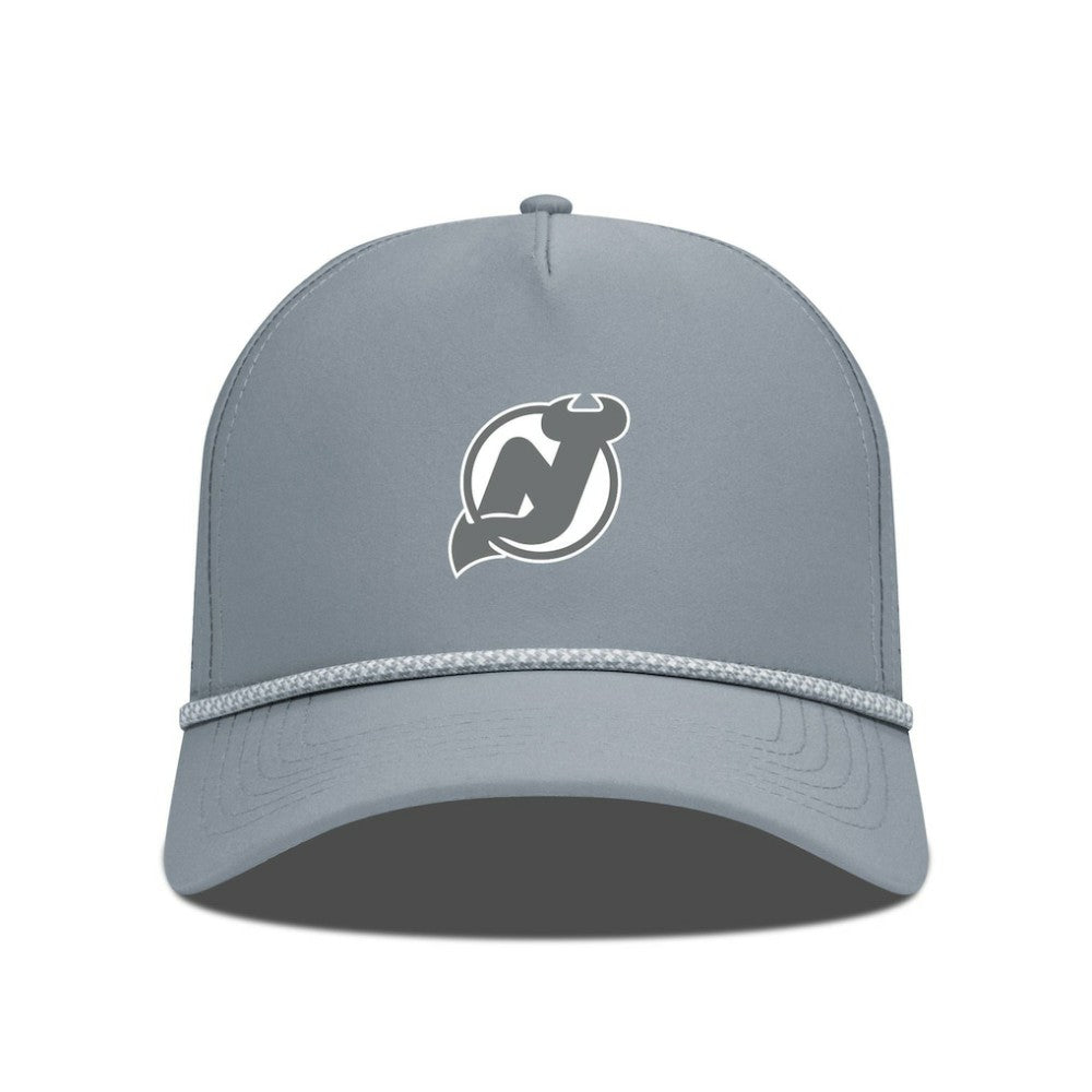 New Jersey Devils Levelwear Gordon Slate & Snow Rope Adjustable Hat - Gray - NHL 203539140
