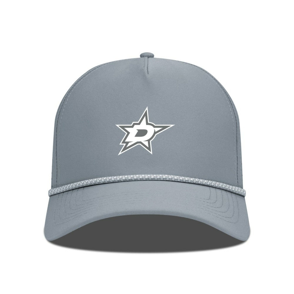 Dallas Stars Levelwear Gordon Slate & Snow Rope Adjustable Hat - Gray - NHL 203539142