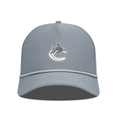 Vancouver Canucks Levelwear Gordon Slate & Snow Rope Adjustable Hat - Gray - NHL 203539148