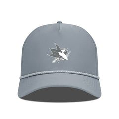 San Jose Sharks Levelwear Gordon Slate & Snow Rope Adjustable Hat - Gray - NHL 203539156