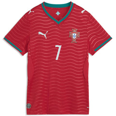 Cristiano Ronaldo Portugal National Team Women's 2026 Home Replica Jersey Red - Puma