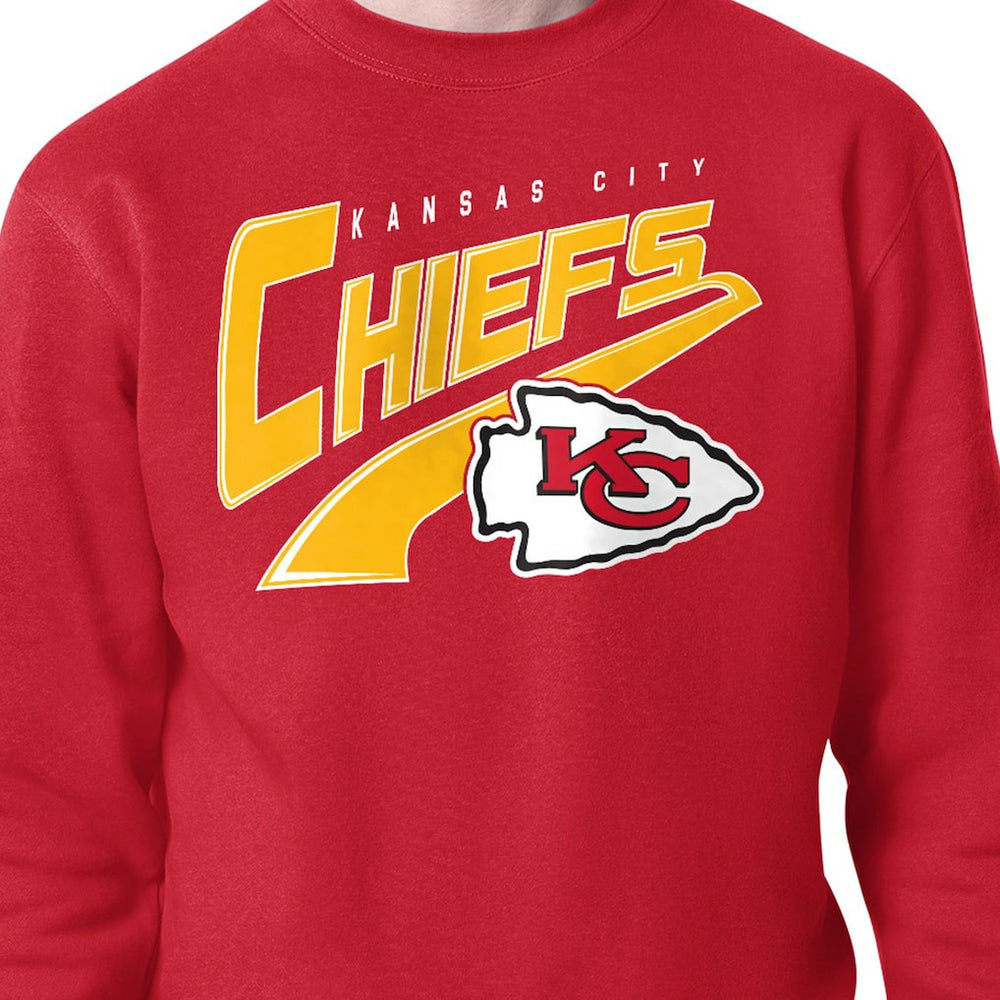 Kansas City Chiefs Starter Modern Tailsweep Fleece Sweatshirt Red