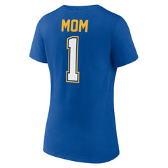 Buffalo Sabres Women's Mother's Day V-Neck T-Shirt - Royal - NHL 203555623