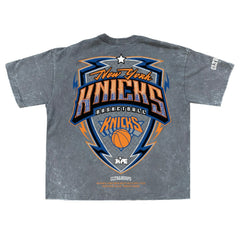 New York Knicks Banner Era Collection Premium T-Shirt Gray | New Era online