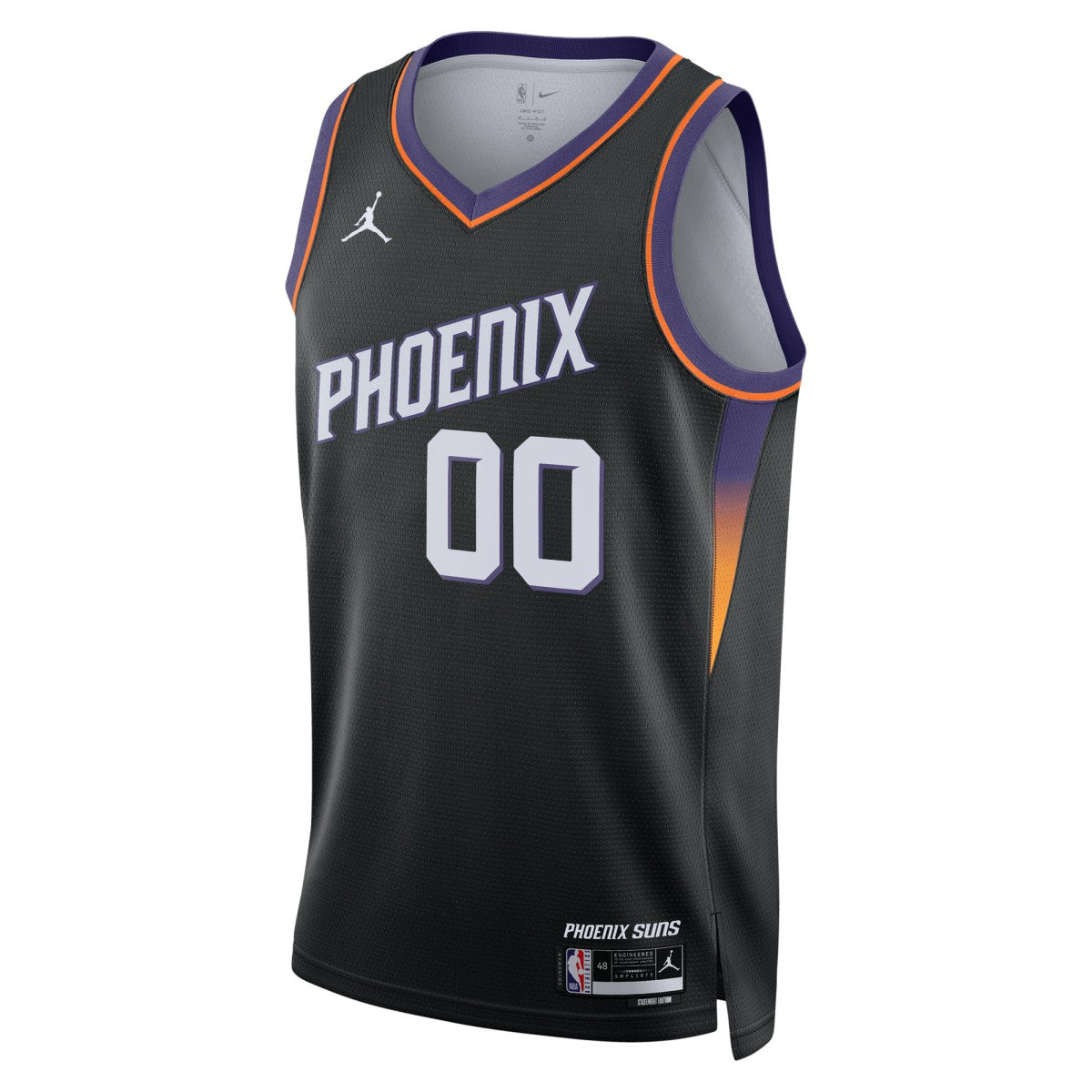 Phoenix Suns Jordan Brand Unisex Swingman Custom Jersey Statement Edition Black