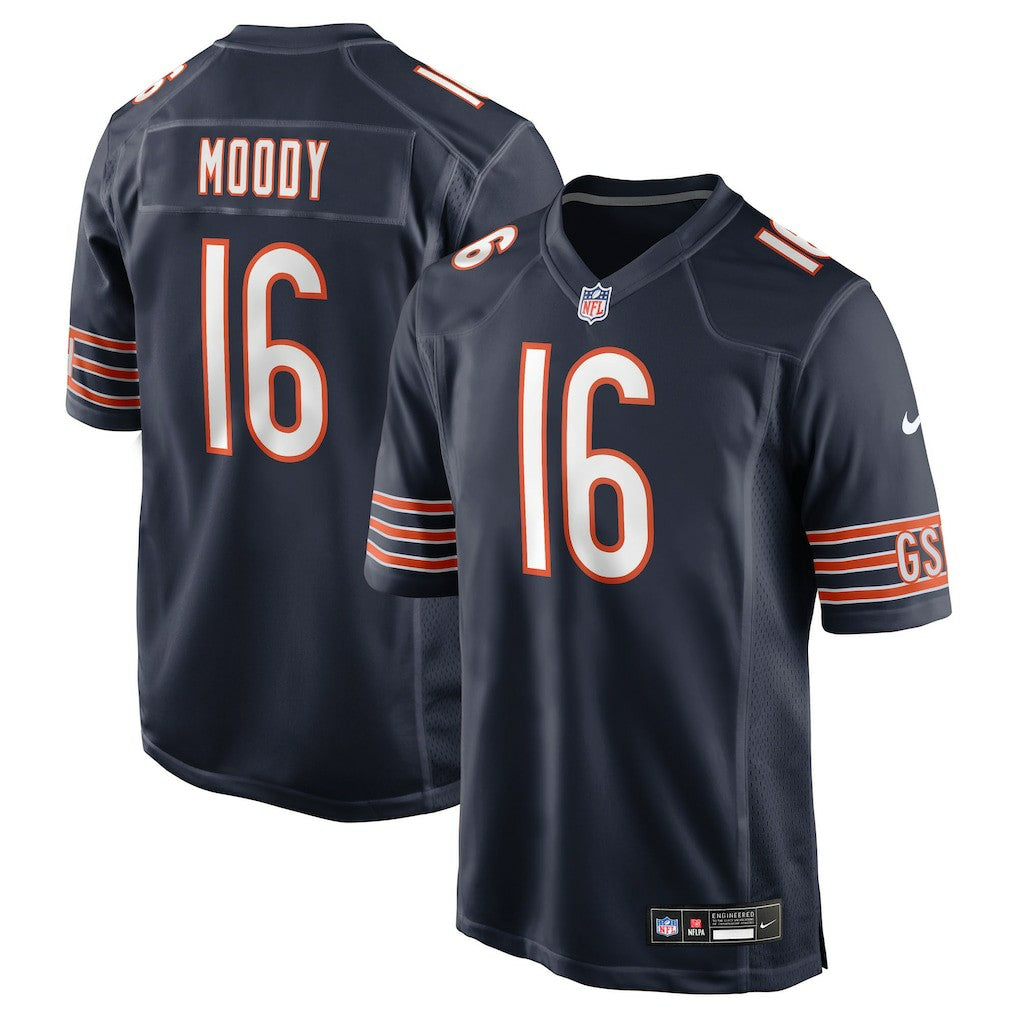 Nike Jake Moody Chicago Bears Team Game Jersey Navy