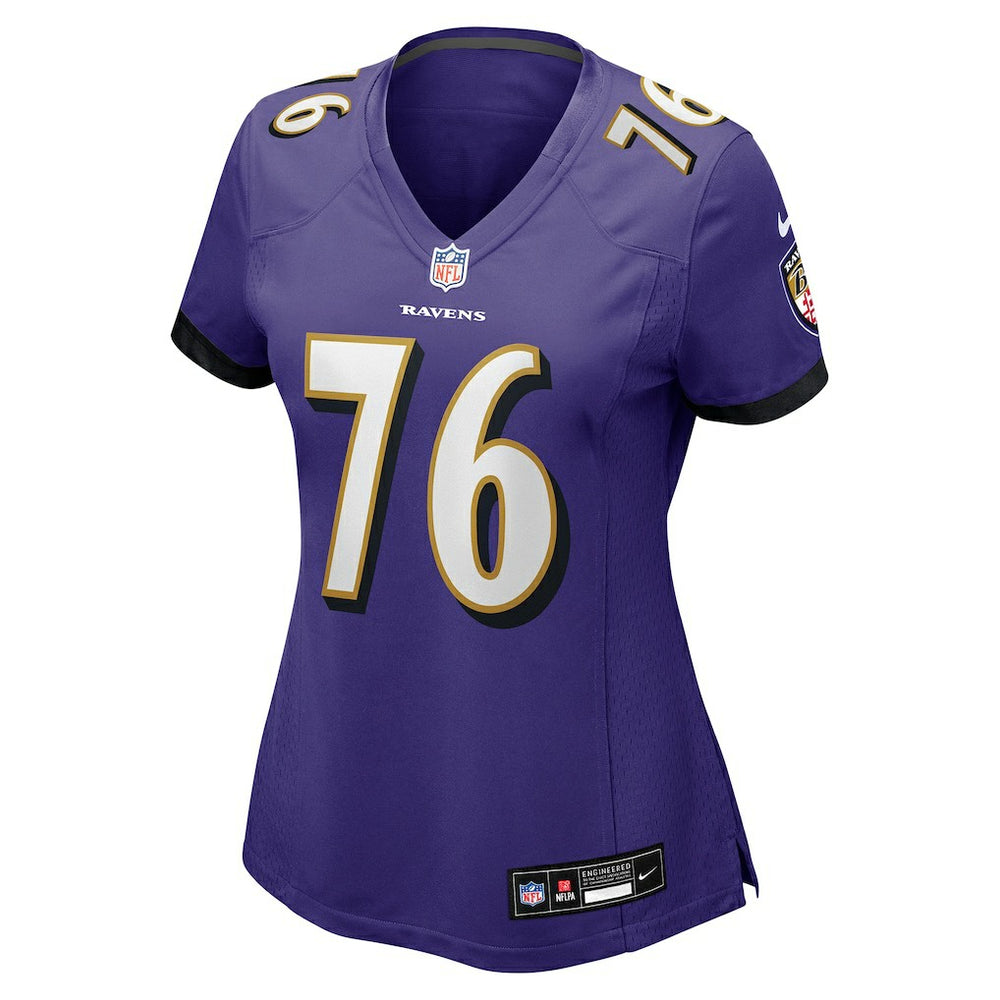 Nike Kenyon Green Baltimore Ravens Women's Team Game Jersey Purple