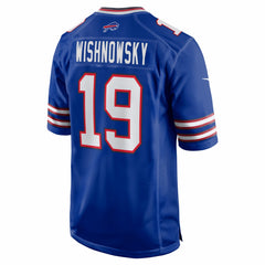 Nike Mitch Wishnowsky Buffalo Bills Team Game Jersey Royal